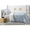 Miracle Home. Piumino reversibile Poldo in microfibra 360 g/m², morbido e traspirante, ideale per inverno, autunno e primavera. 200 x 260. Letto da 105.