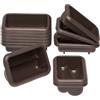 Lurch FlexiForm 585077 - Set di 12 mini pirottini da forno per 12 tazze piccole (9,1 x 5,6 x 3,9 cm), in silicone platino, senza BPA, 12 pezzi