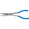 BGS 4411 | Pinza becchi mezzi tondi | forma a S | extra lunga | 280 mm