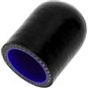 A ABSOPRO 1 Pz 30mm Lunghezza 25mm/0,98 ID Nero Blu Auto Silicone Tappo Estremità Tubo in Gomma Silicone Rinforzato Tappo di Chiusura per Tubo di Derivazione Universale