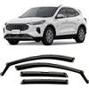 CLIM ART Deflettori Compatibile con Ford Kuga 19-26 (III) - Incasso 4Pz