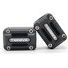 Generico Per T1002VX T 1002 VX 2025 22/25/28mm Telaio per moto Barra di protezione per motore Blocco di protezione decorativo per paraurti (Argento)