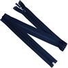 Aerzetix - Set di 6 Cerniere a Spirale n. 5 da 70 cm separabili | Blu Scuro | con tiretto Decorativo per Confezioni di Abbigliamento, Accessori Tessili, Pochette e creazioni Varie