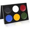 Mehron Mask Cover Palette - 6 Color Bold