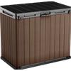 Keter Store it Out Darwin marrone - Box porta attrezzi da giardino - 140x80x120 cm