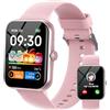 Alutoria Smartwatch Bambini Fitness Tracker, 1.83 Orologio per Bambino Bambina con Cardiaca Monitor del Sonno Resistente all'Acqua IP68, Smart Watch per Ragazza Ragazzo Ado 5-16 Anni Regalo (Rosa)