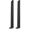 Superbat Antenna 4G LTE SMA Maschio 700-2600MHz 4dBi Adatta alla Rete Cellulare 4G LTE Fototrappola Fotocamera per la Fauna Telecamera di Sorveglianza(2 pz)