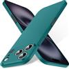 Bastmei Cover per iPhone 17 Pro, Ultraleggero Ultrasottile Antiscivolo AntiGraffio Protezione della Telecamera, PC Rigido Smerigliato Cover per iPhone 17 Pro 6.3 2025 (Verde)