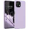 kwmobile Custodia Compatibile con Xiaomi 11 Lite (5G) NE/Mi 11 Lite (5G) Cover - Back Case per Smartphone in Silicone TPU - Protezione Gommata - lavanda