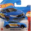 Hot Wheels Honda Civic Type R (FK8) blu JBB77 - Modello Honda con licenza con decal racing - Then and Now 2025 - 1:64
