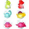 Indrnif Giocattolo Da Bagno Multicolore, Dinosauro Giocattolo Da Bagno, 6 Pezzi, 1 - 6 Anni