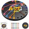 ZephyrHome Brainy Knots Gioco di Puzzle con Corda Attorcigliata Gioco Logico Educativo per Bambini e Adulti Rope Challenge con 10 Corde Colorate Gioco da Tavolo Interattivo Antistress per Famiglia e Festa