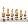 Chess and games shop Muba Staunton - Scacchi classici in legno - Chessmen ponderati, edizione da collezione King in feltro Premium (7,6 cm nero New York, 32 pezzi + 2 regine extra - 2 giocatori - età