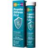 Massigen Pronto Difesa Flu 18 Compresse Effervescenti Gusto Limone Integratore per Sistema Immunitario