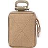 Walhome Medical Molle Pouch Compact Tactical First Aid Pouch Compact Military EMT Utility Grade Rip-Away Bag per campeggio, caccia, escursionismo, casa, auto e avventure (grigio)