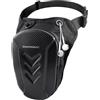 JSMTKJ Marsupio Gamba Moto per Uomo & Donna, Multifunzionale Marsupio Sportivo, Borsello da Moto per Arrampicata,Trekking, Ciclismo, Moto, Pesca