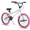 JOYSTAR Gemsbok Bicicletta BMX freestyle da 20 pollici per bambini dai 7 agli 11 anni, biciclette da 20 pollici per bambini, gialla