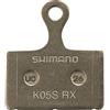 SHIMANO K05S-RX - Pastiglia freno a disco e molla, composto di resina, piastra posteriore in acciaio inox, una coppia
