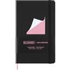Moleskine x BLACKPINK Taccuino a Righe Album Square Two, Copertina Rigida e Chiusira Elastica, con Segnalibro PINK, Formato Large 13 x 21 cm