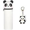 SLEEKEE Astuccio Panda Da 1 Pezzo E Portachiavi Panda Da 1 Pezzo, Articoli Di Cancelleria Carini, Astuccio Per Animali In Silicone, Astuccio Retrattile
