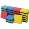 SITHON 24 pezzi di spugna magnetica per lavagna bianca, 5 x 5 x 1,5 cm, cancellatore per lavagna bianca, spugna per aule, ufficio e casa