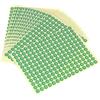 QUARKZMAN 2880Pz Etichette Autoadesive 0,39 Pollici Qc Pass 07 Adesivi Tondi Sigillo di Sicurezza per Approvazioni di Controllo Qualità Gestione Dell'Inventario, Verde