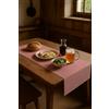 texpot Tovaglia rustica 40 x 280 cm rosso/bianco a quadretti 5 mm motivo a quadri 100% cotone
