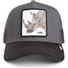 Goorin Bros. Cappellino da camionista per bambini The Tuff Rhino Mini Oil Void grigio scuro, taglia: unica