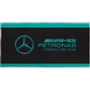 CHARACTER WORLD Asciugamano ufficiale Mercedes F1 | Super morbido al tatto, design della squadra Formula Uno | Perfetto per casa, bagno, spiaggia e piscina | Taglia unica 75 cm x 150 cm | 100% cotone