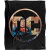 DC Comics Superman Superman Dc Coperta super morbida al tatto setoso - 152 x 127 cm