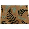 Relaxdays Zerbino in Cocco, 60x40 cm, Antiscivolo e Resistente, per Interni ed Esterni, Multicolore