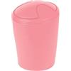 Spirella - Pattumiera Basculante Move - Design Moderno e Compatto - Coperchio Rimovibile e Facile da Pulire - Ideale per Bagno o Cucina - Terracotta - 2L