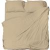 hermet Set Lenzuolo Matrimoniale Microfibra, Corda, Completo Letto, Lenzuolo Sopra, Lenzuolo Con Angoli, Coppia Federe, Winner