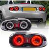 Archaic Posteriori Per Mazda MX5 MK3 NC2/NC3/Miata 2 porte Convertibile | 2009-2015 NC Fari Posteriori Con Riflettore,JDM