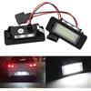 DUOMAICN 2PCS Auto Nessun Errore Canbus LED Numero di Licenza Luci Targa Lampadina per A/UDI A1 A4 B8 A5 S5 A6 S6 A7 Q5 TT TTS 2D 6000K Bianco