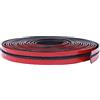 ETOPARS Striscia di Tenuta di Parabrezza Auto 8 Metri Guarnizione di Striscia Parabrezza Gomma T Forma Finestra Portiera Impermeabile Protezione 19mm