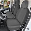 JUDANNA Coprisedili auto anteriori per 2006-2025 FIAT Ducato Citroen Jumper- 2+1 Copri Sedile Coprisedile Auto Coprisedili Anteriori, grigio scuro