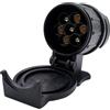 CGEAMDY Adattatore Rimorchio, Spine E Prese Rimorchi Caravan, Adattatore Traino Adattatores Per Rimorchio Da 13 A 7 Pin, Universal Adattatori Da 13 A 7 Spine E Prese Per Il Traino Dei Caravan