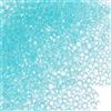 PATIKIL 1-3mm Mini Perline di Vetro A Bolle 200g Piccole Perle Iridescenti Senza Foro Palline A Goccia per DIY Arte Resina Riempitivo, Sky Blue