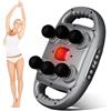AURIVEE Pistola Massaggiante 6 Teste, 9 Livelli & 9 Modalità per Tessuti Profondi, Elettrico Massaggiatore per Schiena, Gambe, Braccia - Antidolore Muscolare, Regalo per Uomo/Donna