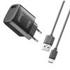 Ploos - Caricabatterie Usb-c Adapter 20w - Universal-nero