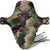 Rie:Sel Design Riesel Design 1 parafango Mudguard - KOL:OSS - XL MTB con fermacavo - Parafango Elegante per Mountain Bike - paraspruzzi per Tutte Le Dimensioni delle Ruote - 2023/24 (Pixel Camo)