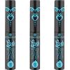 Essence Cosmetics Essence Lash PRINCESS LIQUID LINER nero waterproof, eyeliner, nero, a lunga durata, intenso, vegano, impermeabile, senza particelle di microplastica, senza olio, confezione da 3 (3 x 3 ml)
