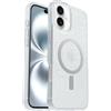 OtterBox Cover per iPhone 16 Plus React Series MagSafe, resistente a shock e cadute fino, cover ultrasottile, testata a norme MIL-STD 810G, Stardust-Trasparente, Senza Retail Package