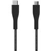 AISENS - A107-0349 - Cavo USB 2.0 3A, Tipo USB-C Maschio a Micro USB-B Maschio, nero, 1,0 m