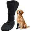 CHONGQILAO Scarpe per Cani per Zampe Ferite, Calze di Protezione e Recupero per Cani, Stivali per Cani Impermeabili, Stivali per Cani Paw Protector Calzini Antiscivolo per Cani, Rcarpette Cane Traspiranti