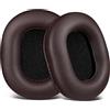 SOULWIT Padiglioni Auricolari in Pelle Proteica Morbida con Memory Foam ad Alta Densità per Audio Technica ATH M50X M50XBT M50RD M40X M30X M20X MSR7 SX1, Cuffie Cuscinetti Sostitutive di Ricambio