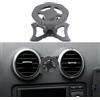 Cookiss Porta Cellulare Magnetico Compatibile con Audi A3 8P e Audi S3 8P adatto per MagSafe smartphone e GPS con supporto per cellulare per auto, visione regolabile a 360 gradi (nero)