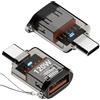 Mepsies Adattatore USB C a USB (2 Pack), Adattatore USB a Tipo C, USB3.2 Gen2 10Gbps ad Alta Velocità Convertitore OTG, Compatibile con MacBook iPhone 17/16/15 iPad Samsung Galaxy S25 S24 S23 A56, Nero