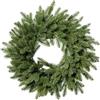 FAIRYTREES Corona natalizia verde 55 cm in PE stampato 100% | Corona natalizie da appendere alla porta, parete, finestra | Decorazione natalizia elegante, ghirlanda rotonda, stile naturale